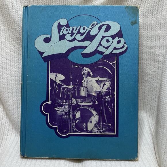 The Story Of Pop - The Stars and the Superstars of Rock (Hardcover, 1974) Fair - Picture 1 of 10